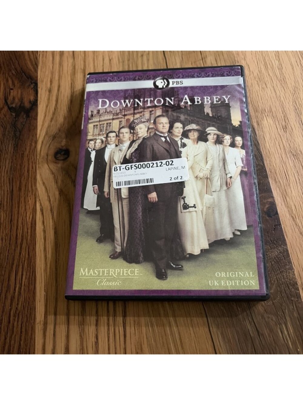 Downton Abbey: Season 1 (Masterpiece) (DVD) Case Damaged Discs Perfect